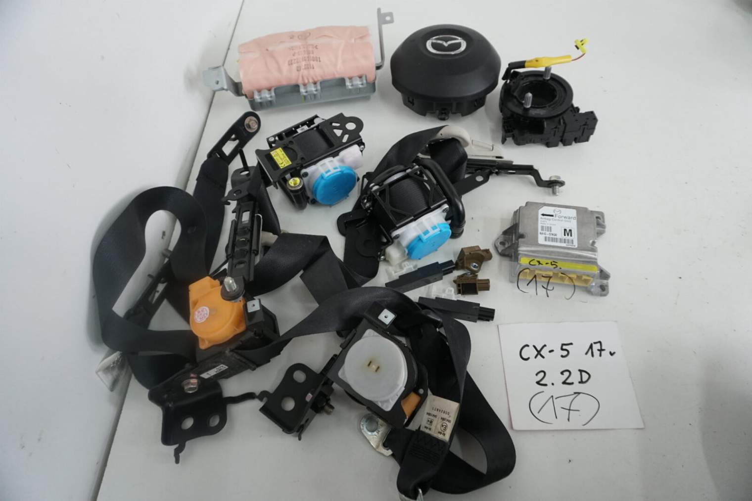 Mazda Cx-5 Cx5 I 2012-2017r Poduszki Powietrzne Airbag Pasy Zestaw Ka1c-57k30