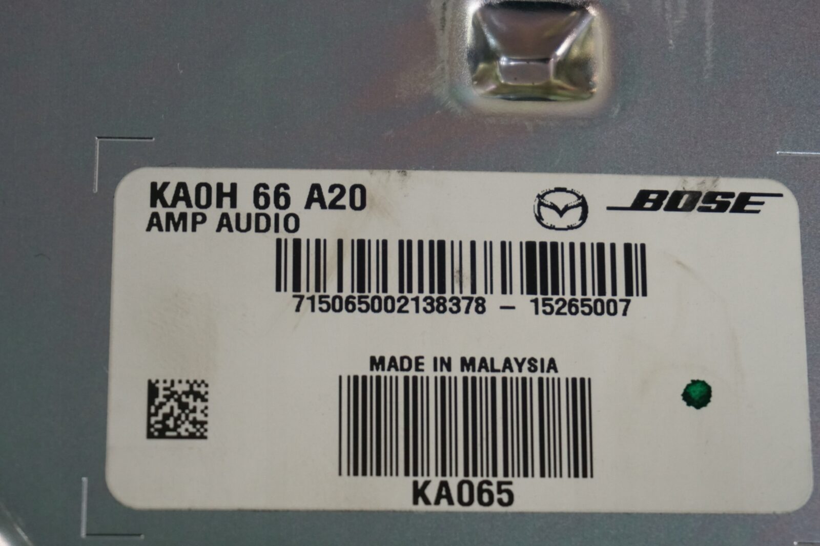 Mazda Cx5 Cx-5 Wzmacniacz Bose Ka0h66a20 – Japoniakorea.pl