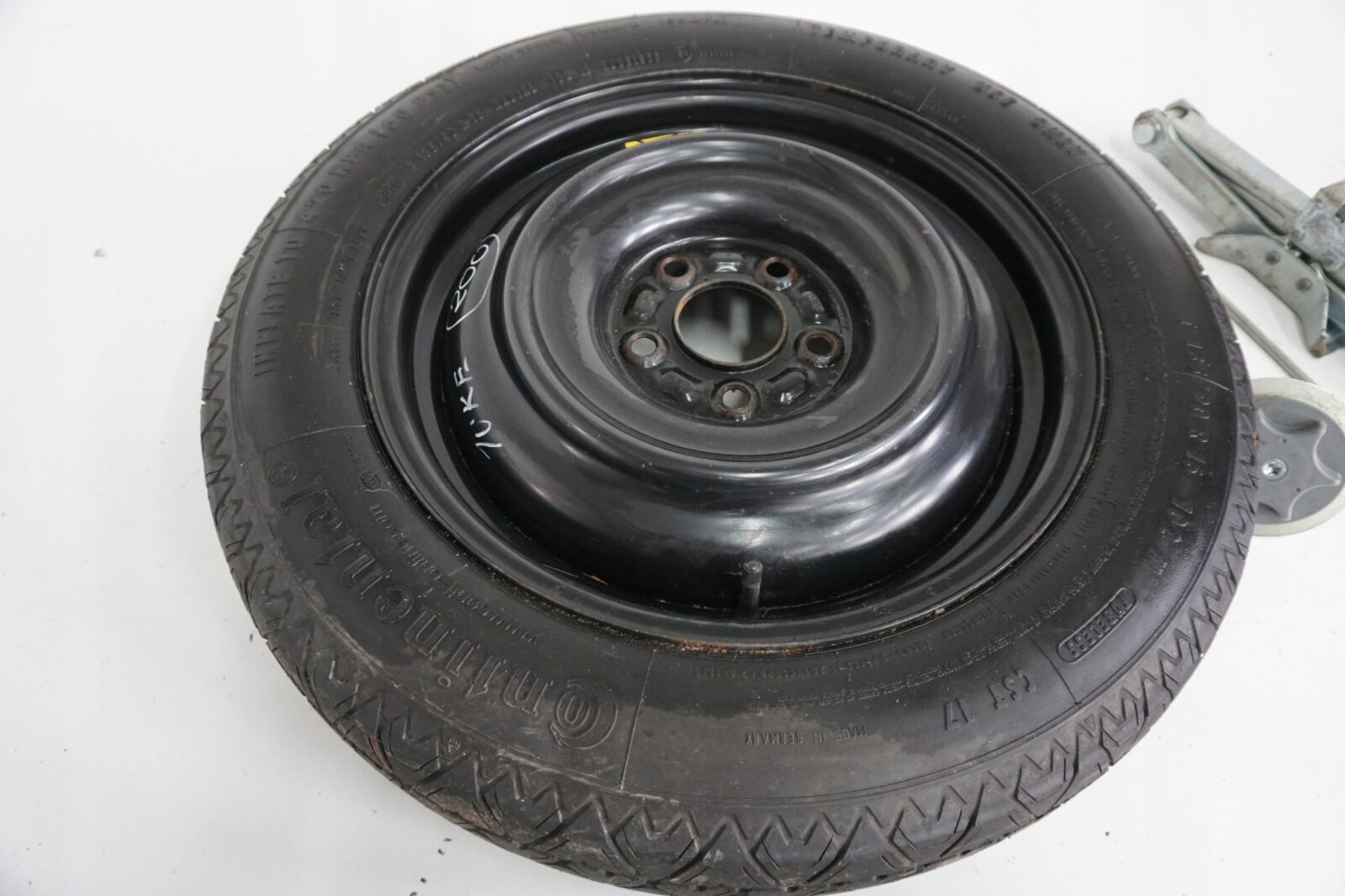 Nissan Juke F15 Koło Dojazdowe T135/90r16 Zestaw