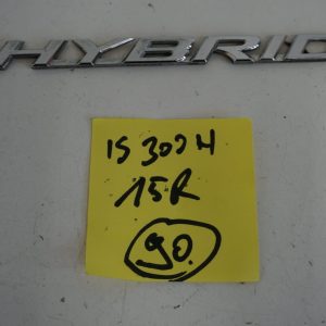 Lexus Is300h 2014r Znaczek Napis Emblemat Hybrid 53050/60 (NR 90)