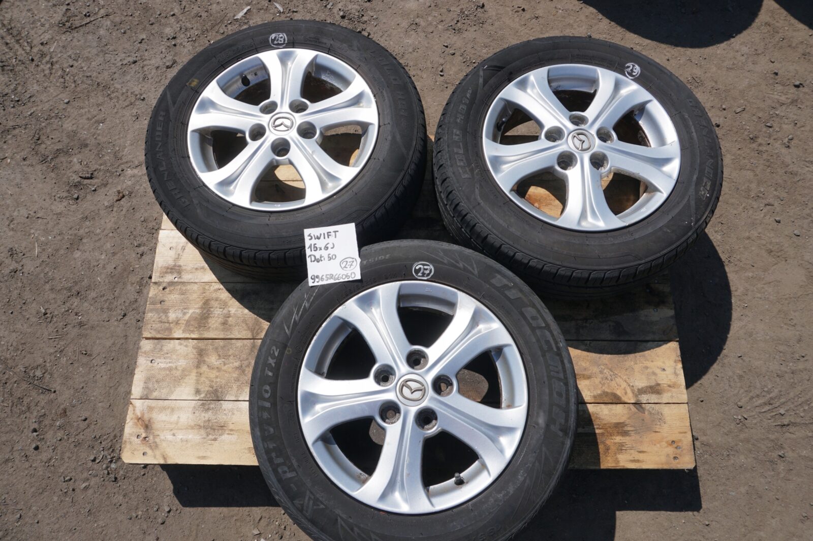 Mazda Felga 15 5x114.3 Et50 9965r66050 195/65r15