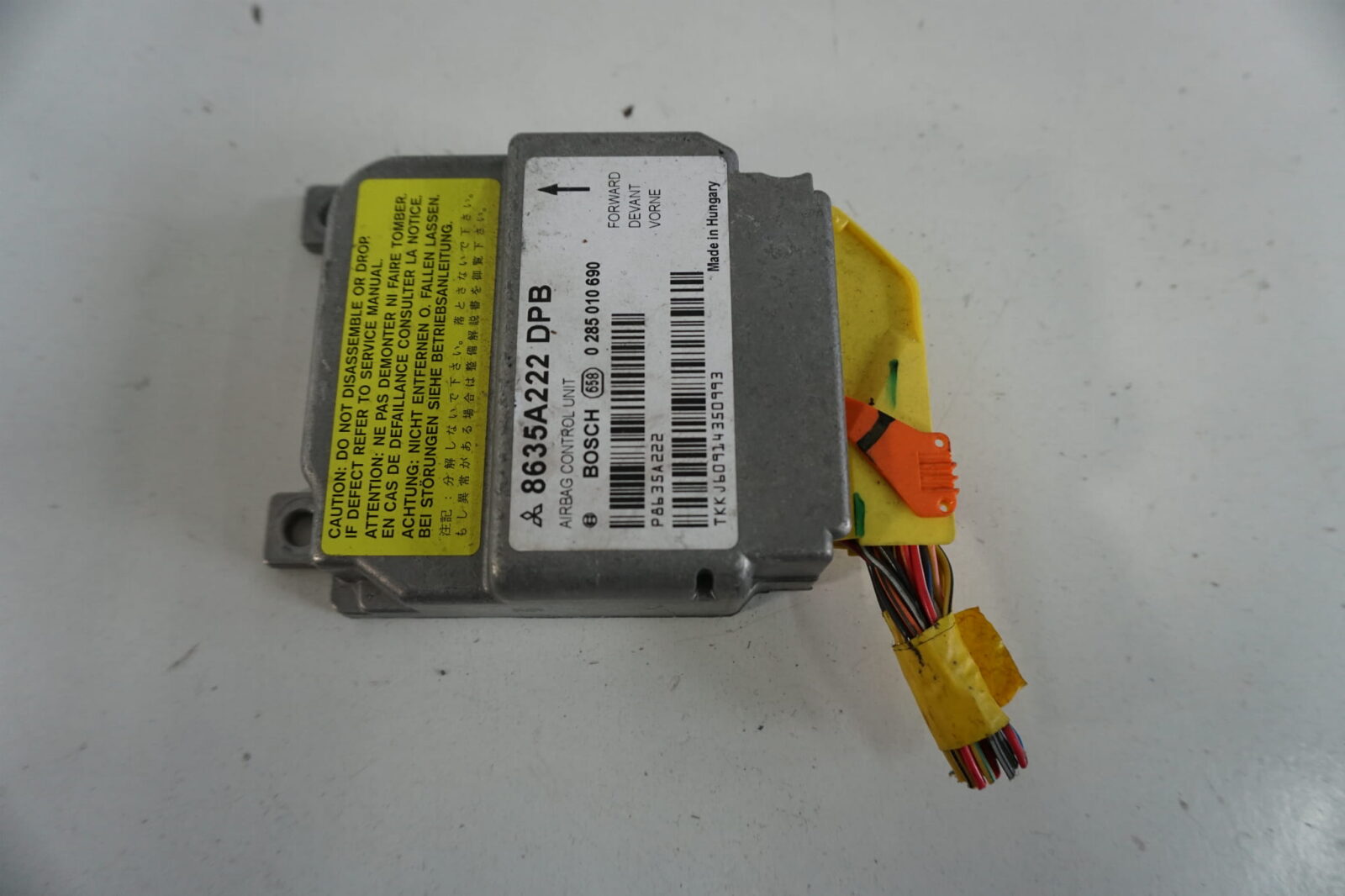 Mitsubishi Colt VI Z30 Moduł Sensor Sterownik Airbag 8635a222