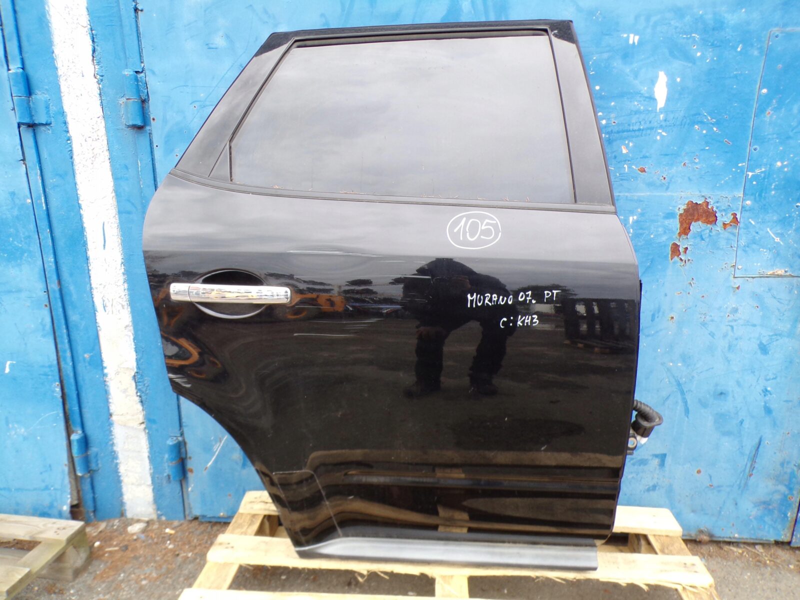 Nissan Murano Z50 Drzwi Prawe Tylne Kh3 Szyba