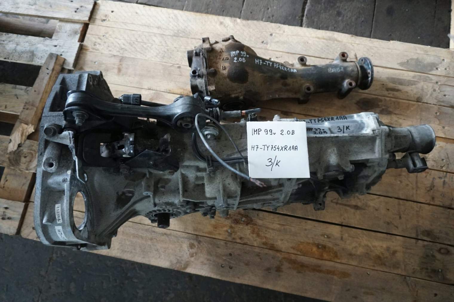 Subaru Impreza Skrzynia Biegów Ty754xr1aa Most 3/K