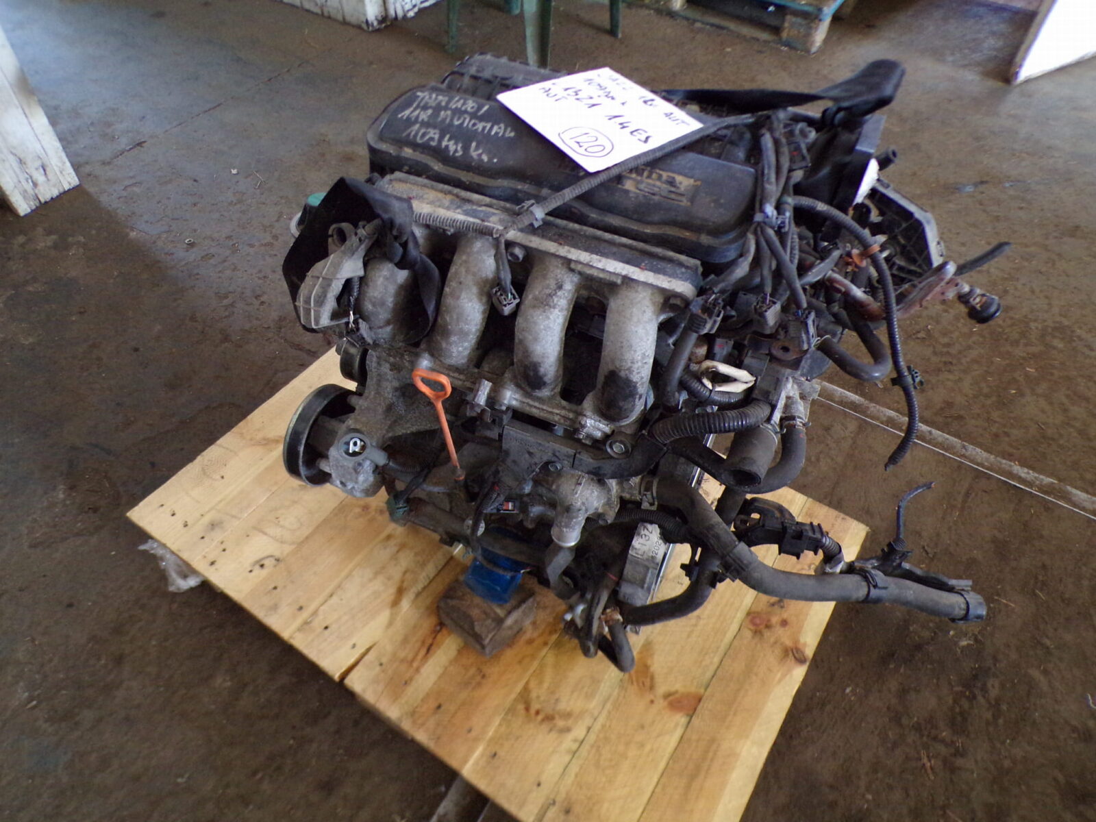 Honda Jazz III Silnik 1.3b 1.4b L13z1 Blok Automat NR.120 - obrazek 2