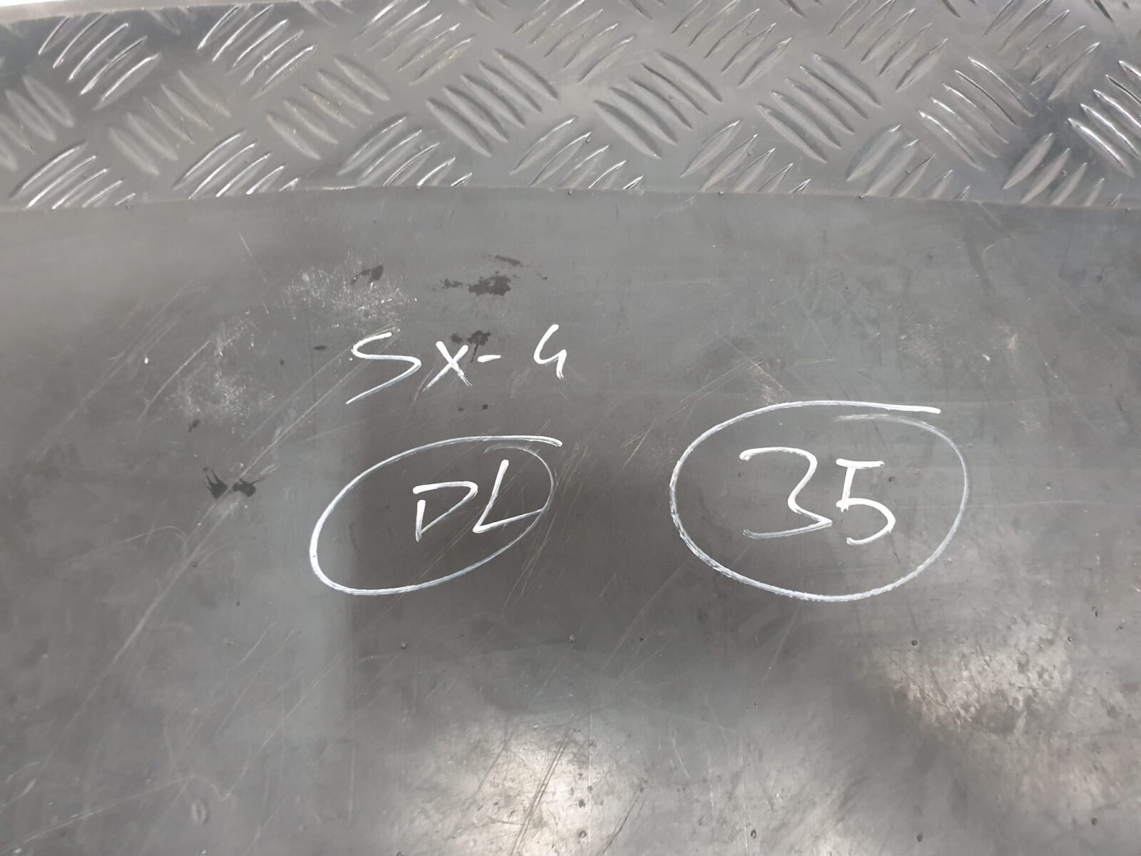 Suzuki Sx-4 Sx4 Fiat Sedici Guma Mata Wykładzina Bagażnika (NR35) - obrazek 3