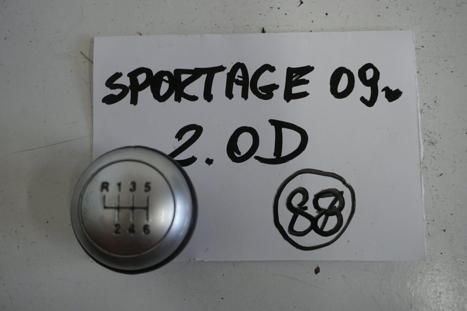 Kia Sportage II Gałka Zmiany Biegów 6 Biegów