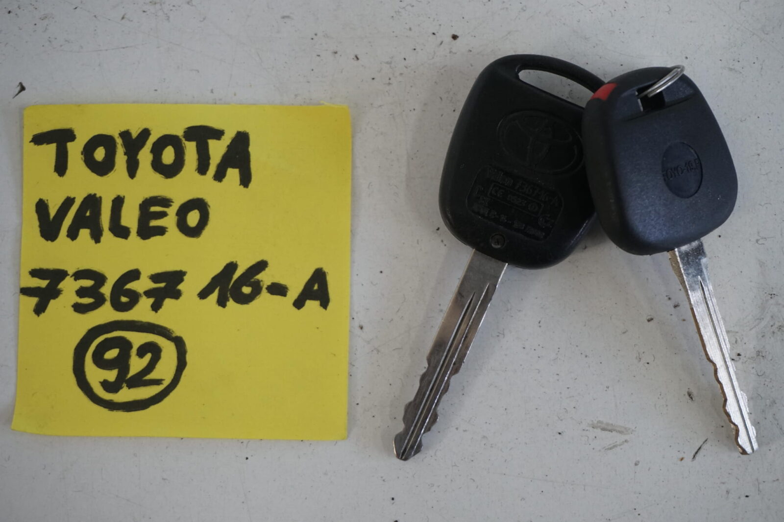 Toyota Corolla E12 Kluczyk Valeo 736716-A