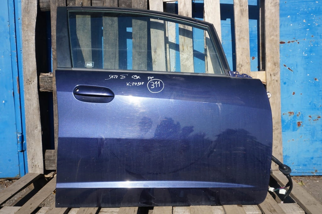 Honda Jazz III Drzwi Prawe Przednie Pb83p Szyba