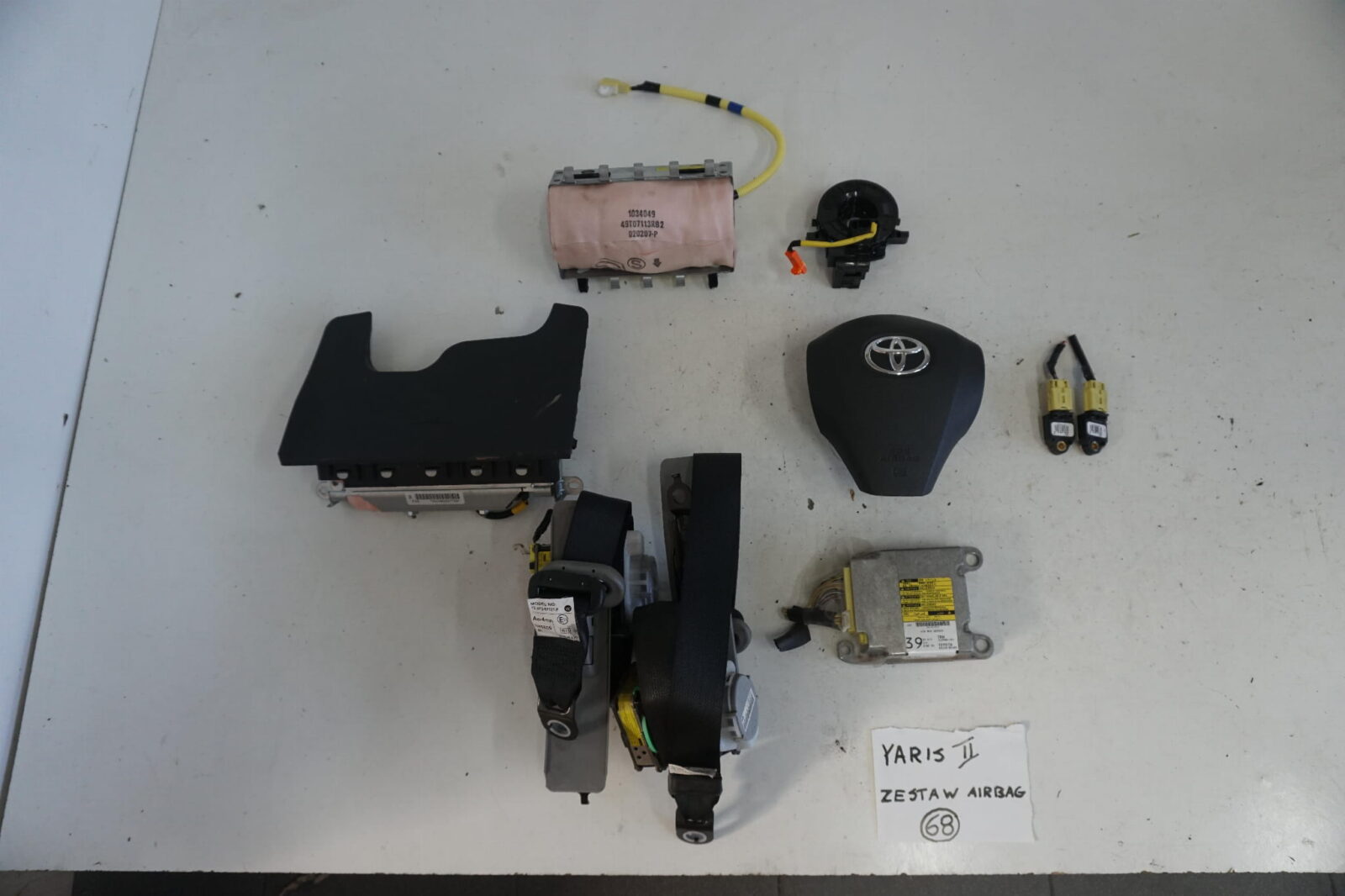 Toyota Yaris II Poduszki Powietrzne Airbag 89170-0d160
