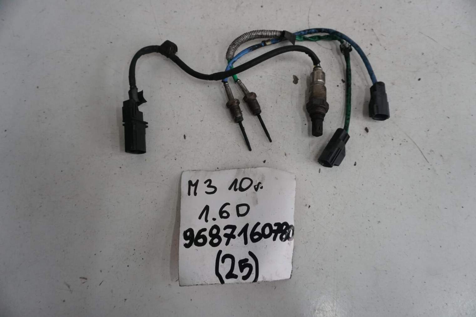 Mazda 3 Bl Sonda Lambda Czujnik Temperatury Dpf 9687160780