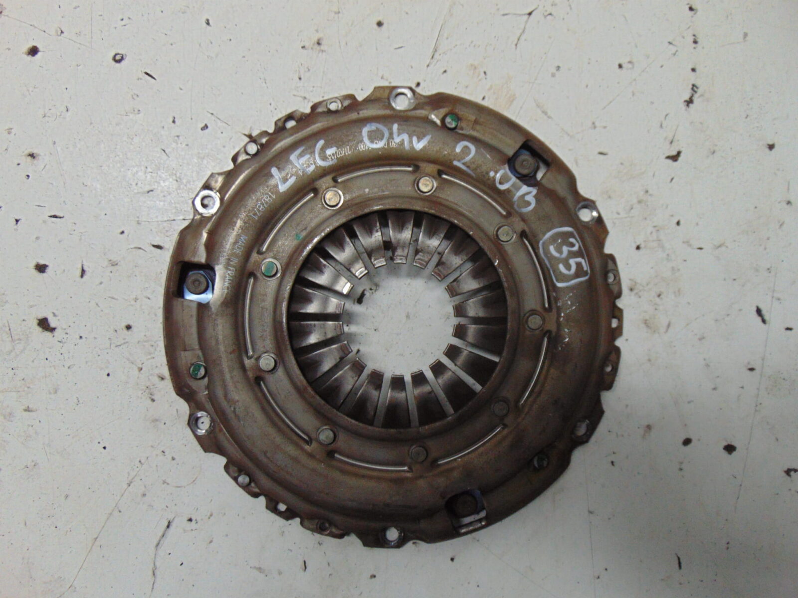 SUBARU LEGACY IV 2004R 2.0B SPRZEGLO KOLO ZAMACHOWE TARCZA