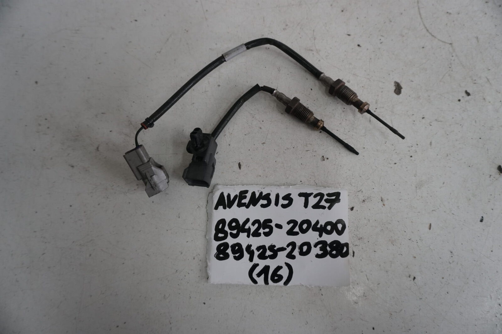 Toyota Avensis T27 Czujnik Temperatury Dpf 89425-20400 89425-20380