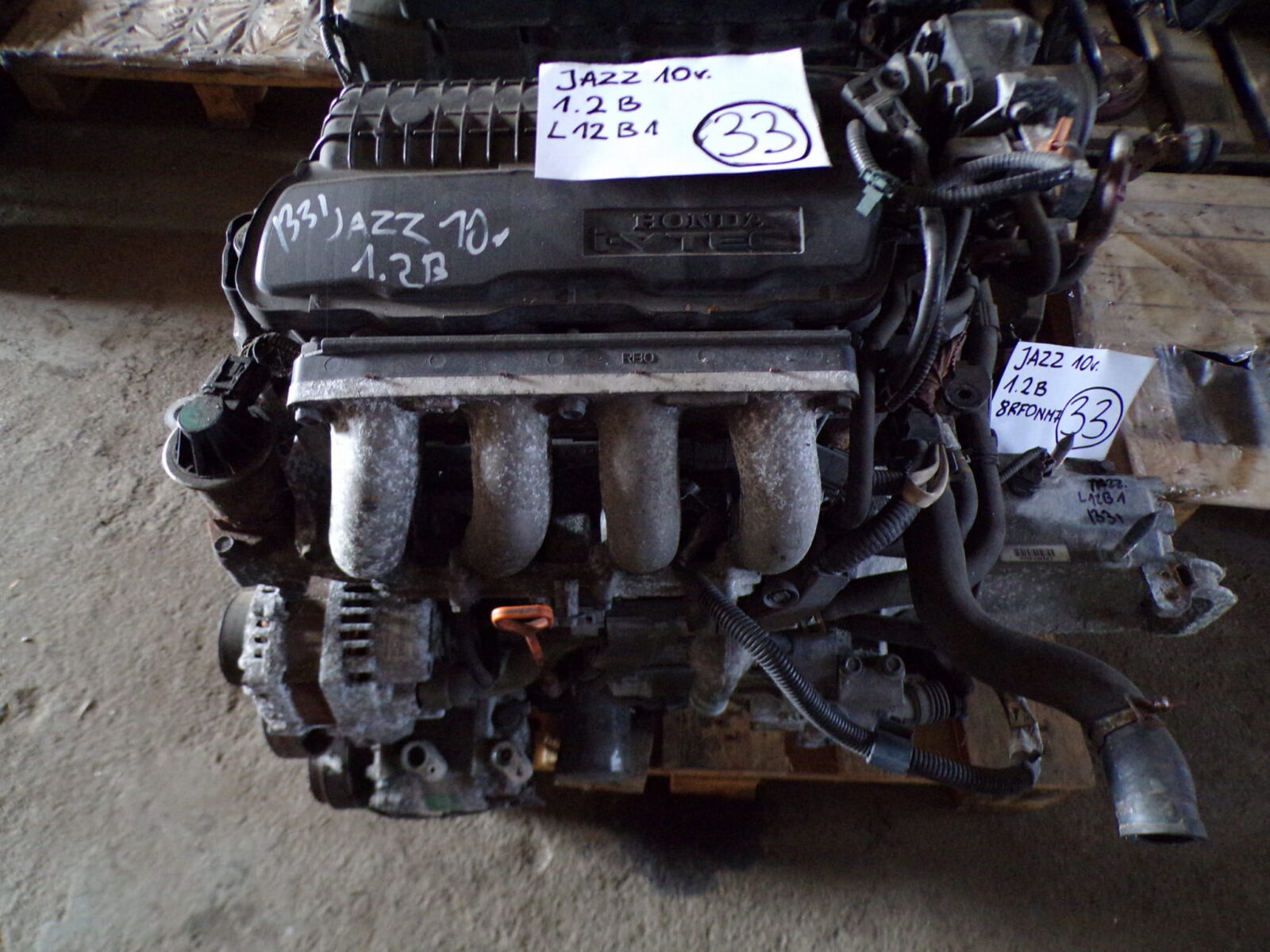 Honda Jazz III 2010r L12b1 Silnik Nr.33