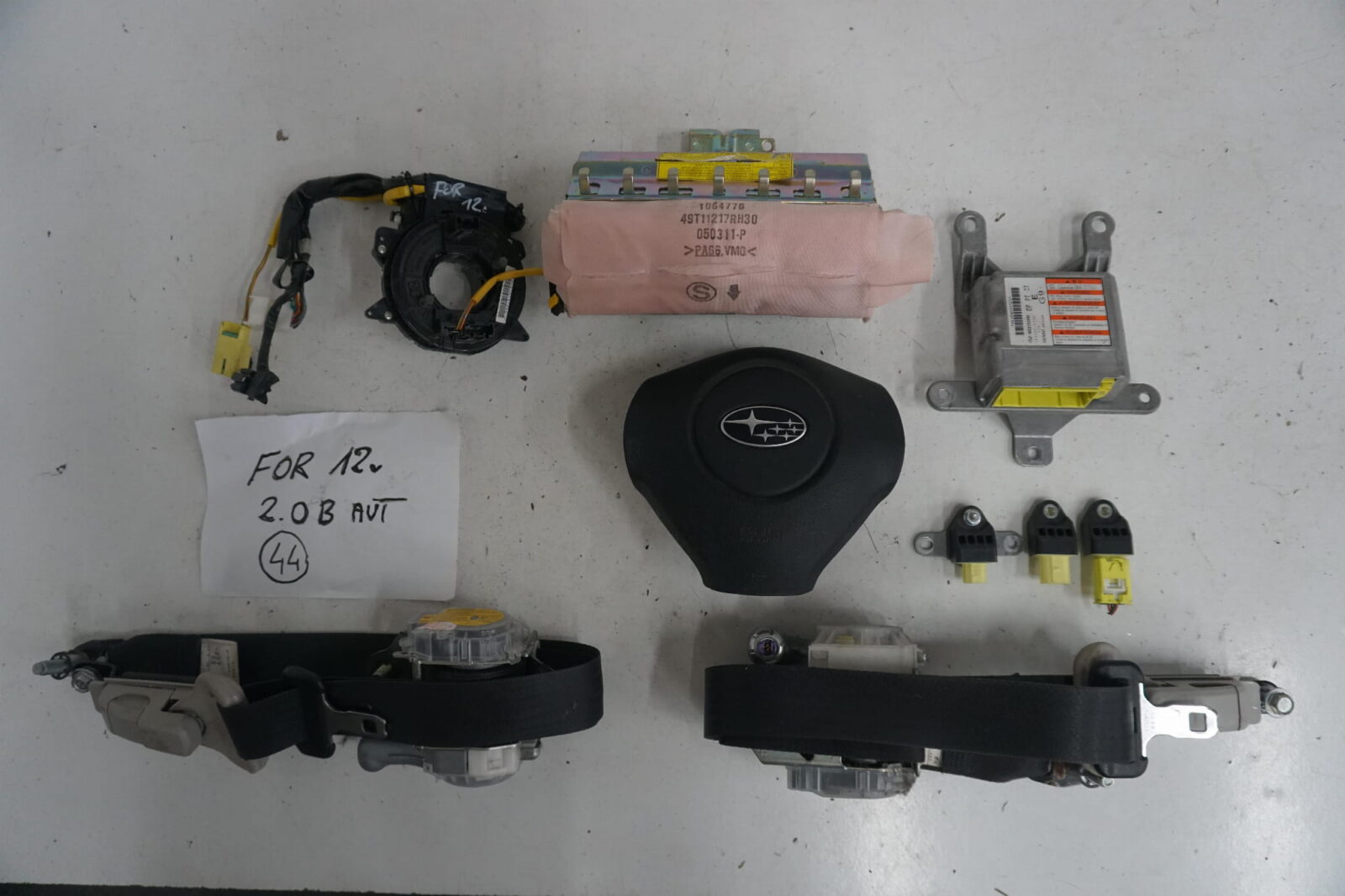 Subaru Forester Sh Poduszki Powietrzne 98221sc090 27546ag010