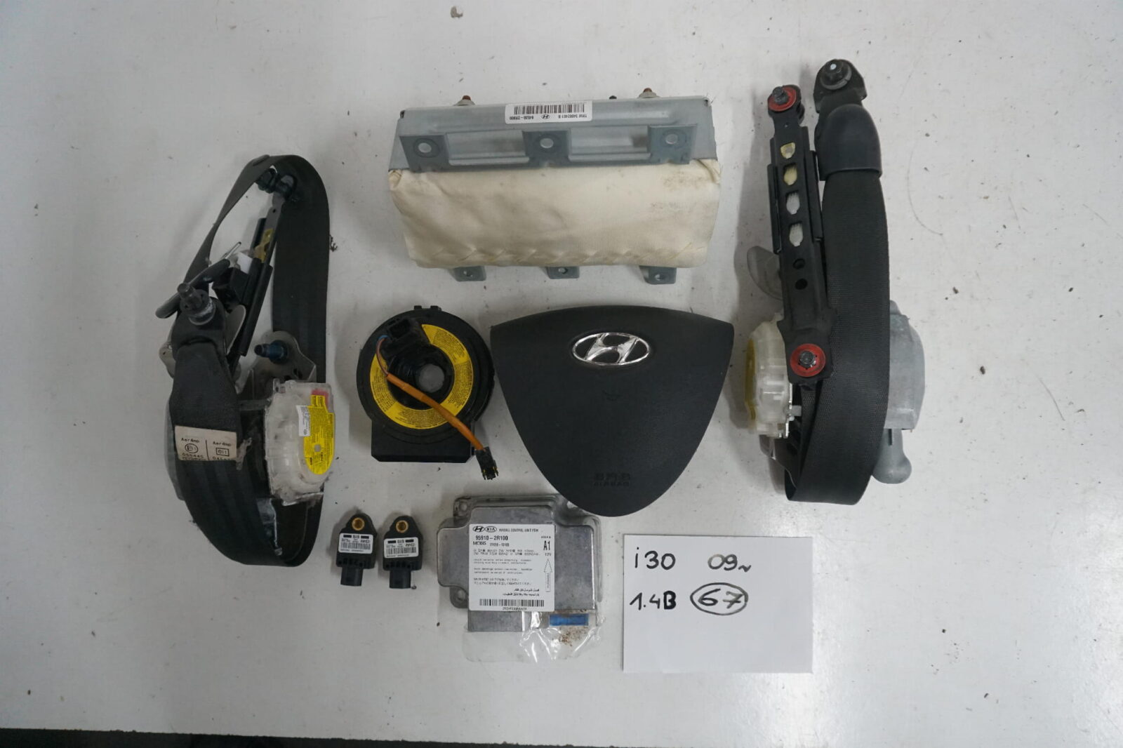 Hyundai I30 Poduszki Powietrzne 95910-2r100