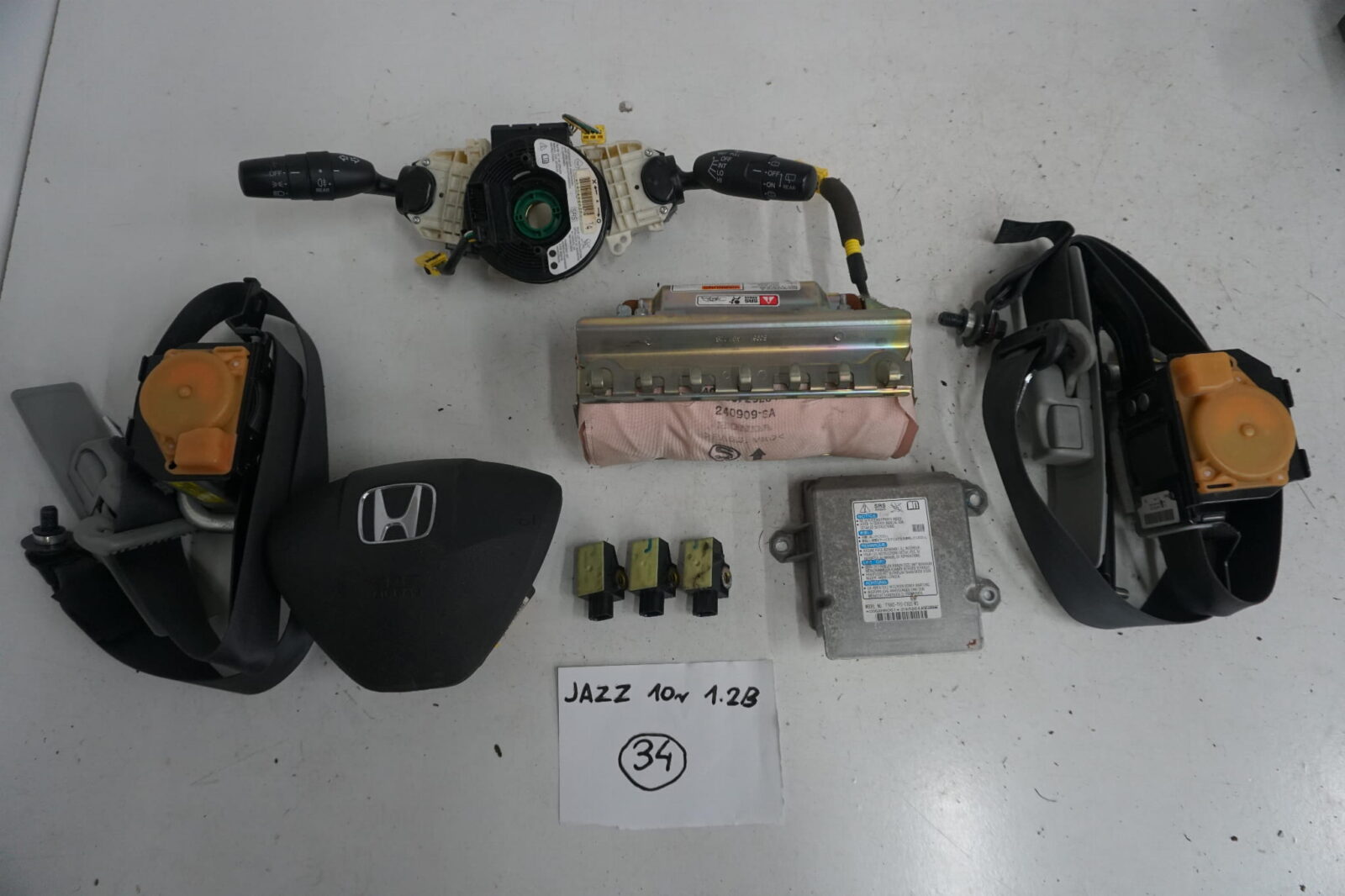 Honda Jazz III Poduszki Powietrzne Airbag 77960-Tf0-E820-M3