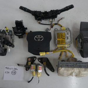 Toyota Prius II Zestaw Airbag 89170-43790 152300-6952 7l7240 7l8230