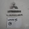 Mitsubishi Lancer X Emblemat Znaczek Napis Komplet 7415a182