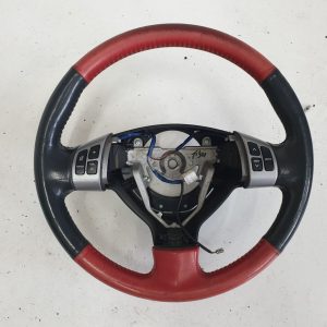 Suzuki Swift Mk6 Sport Kierownica Multifunkcyjna Czerwona Skora