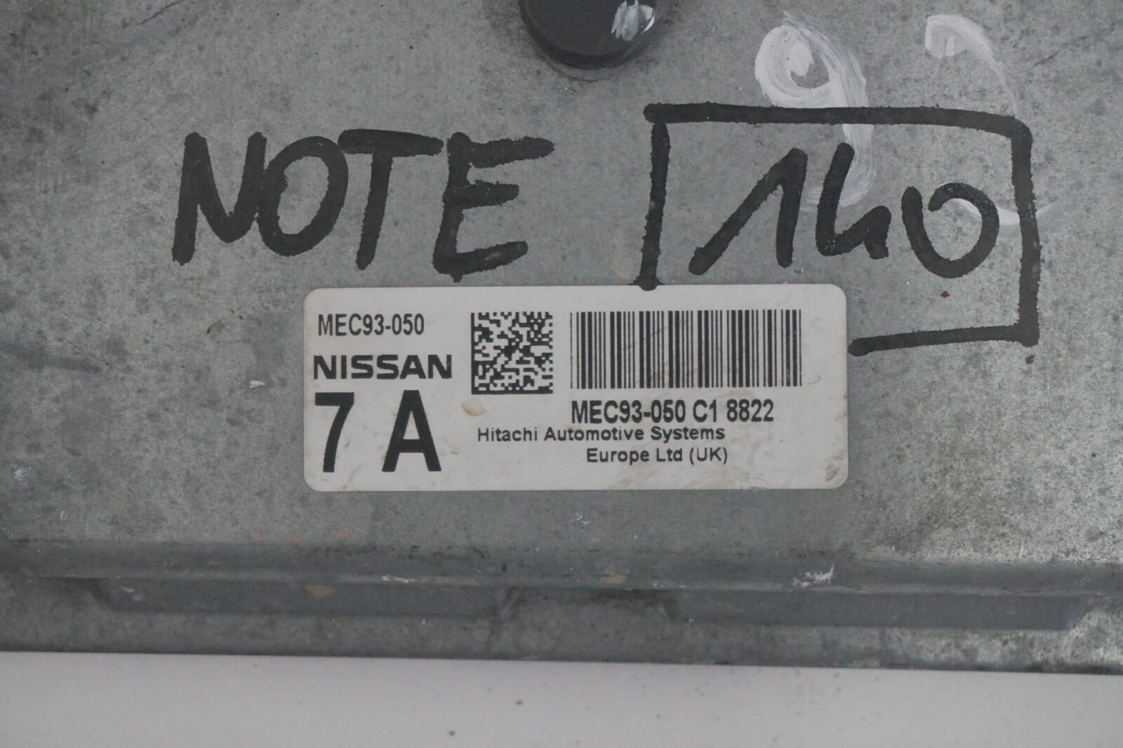 Nissan Note E11 Komputer Sterownik Silnika Mec93-050 - obrazek 2