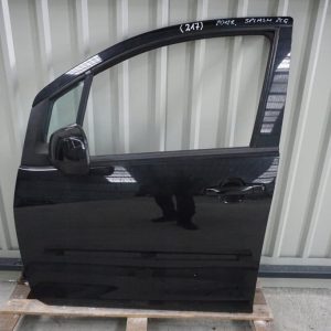 Suzuki Splash 2008-2014R Drzwi Lewe Przedni Zce Czarne Lusterko Szyba 68002-51K00