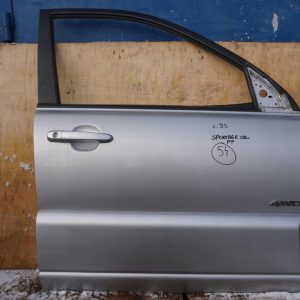 Kia Sportage II Je Drzwi Prawe Przednie Szyba 9s Nr.54 Srebrne Listwa
