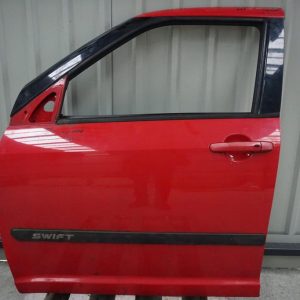 Suzuki Swift Mk6 III Drzwi Lewe Przednie Zcf Czerwone Szyba Nr.405