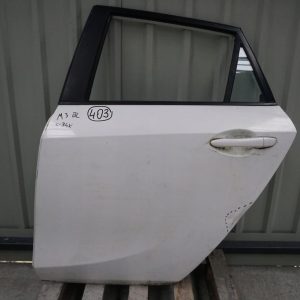 Mazda 3 Bl Drzwi Lewe Tylne 34k Szyba Białe Nr.403