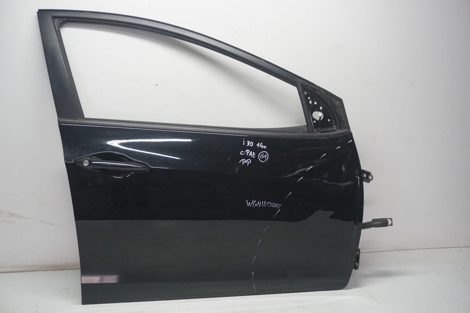 Hyundai I30 II Gd Drzwi Prawe Przednie Pae Czarne Szyba