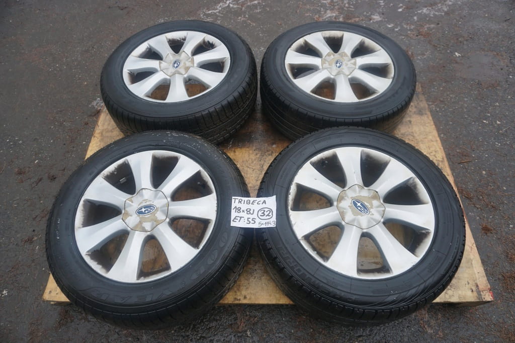 Subaru Tribeca B9 2005-2007r Felgi Aluminiowe 18x8j Et55 5x114,3 28111xa02b