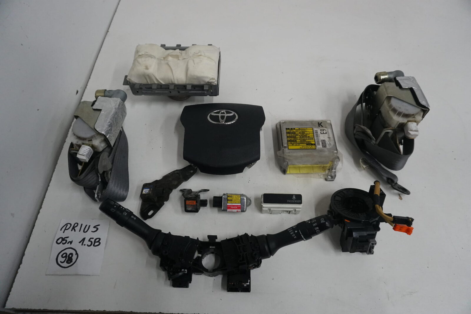 Toyota Prius II Poduszki Powietrzne Airbag 89170-47390 poduszka kierowcy ; pas bezpieczenstwa