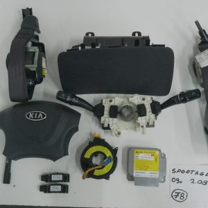 Kia Sportage 2009 2.0b -ZESTAW- Poduszek Pasy Bezpieczeństwa Sterownik