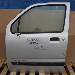 Suzuki Wagon R Drzwi Lewe Przednie 2005rok SREBRNE