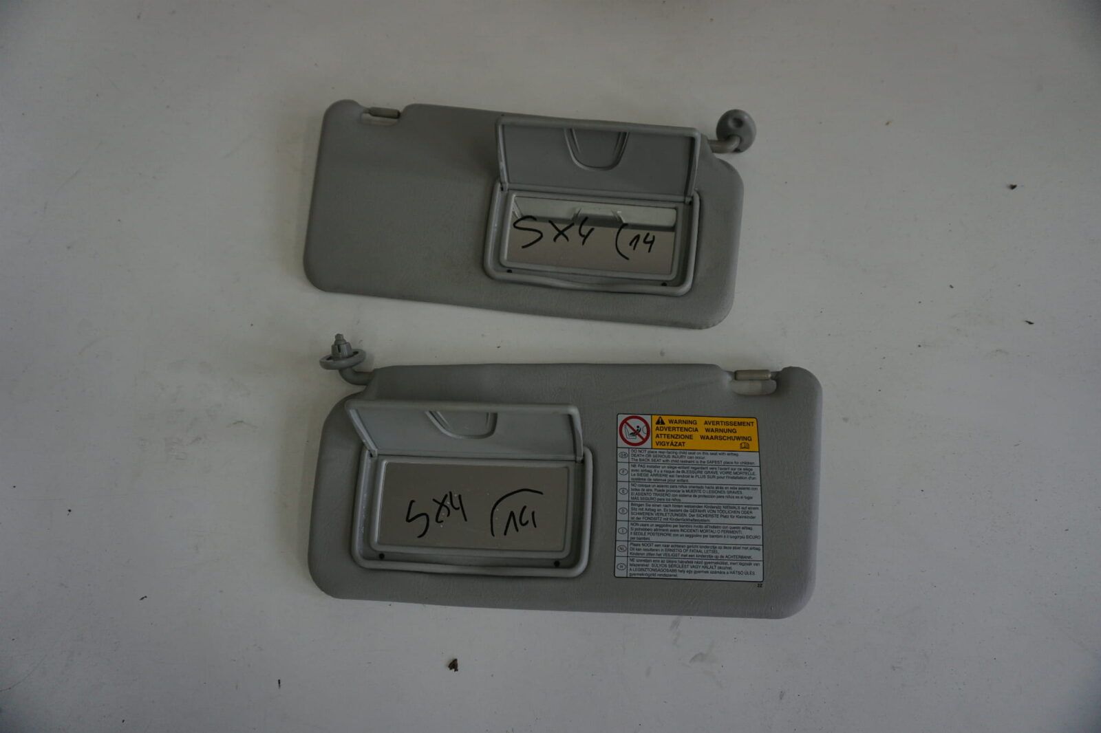 Suzuki Sx4 Sx-4 Fiat Sedici Osłony Przeciwsłoneczne