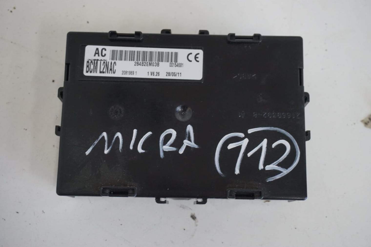 Nissan Micra K12 Note E11 Moduł Komfortu Skrzynka Bsi Bcml2nac 284b2em03b Nr.112