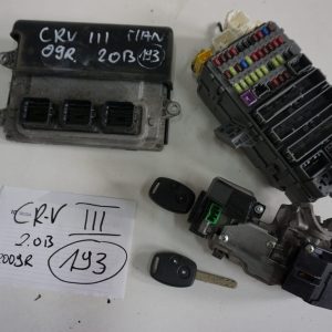 HONDA CR-V III 2007-2012R 2.0B I-VTEC KOMPUTER STEROWNIK SILNIKA ZESTAW STARTOWY 37820-RZV-E02 NR.193