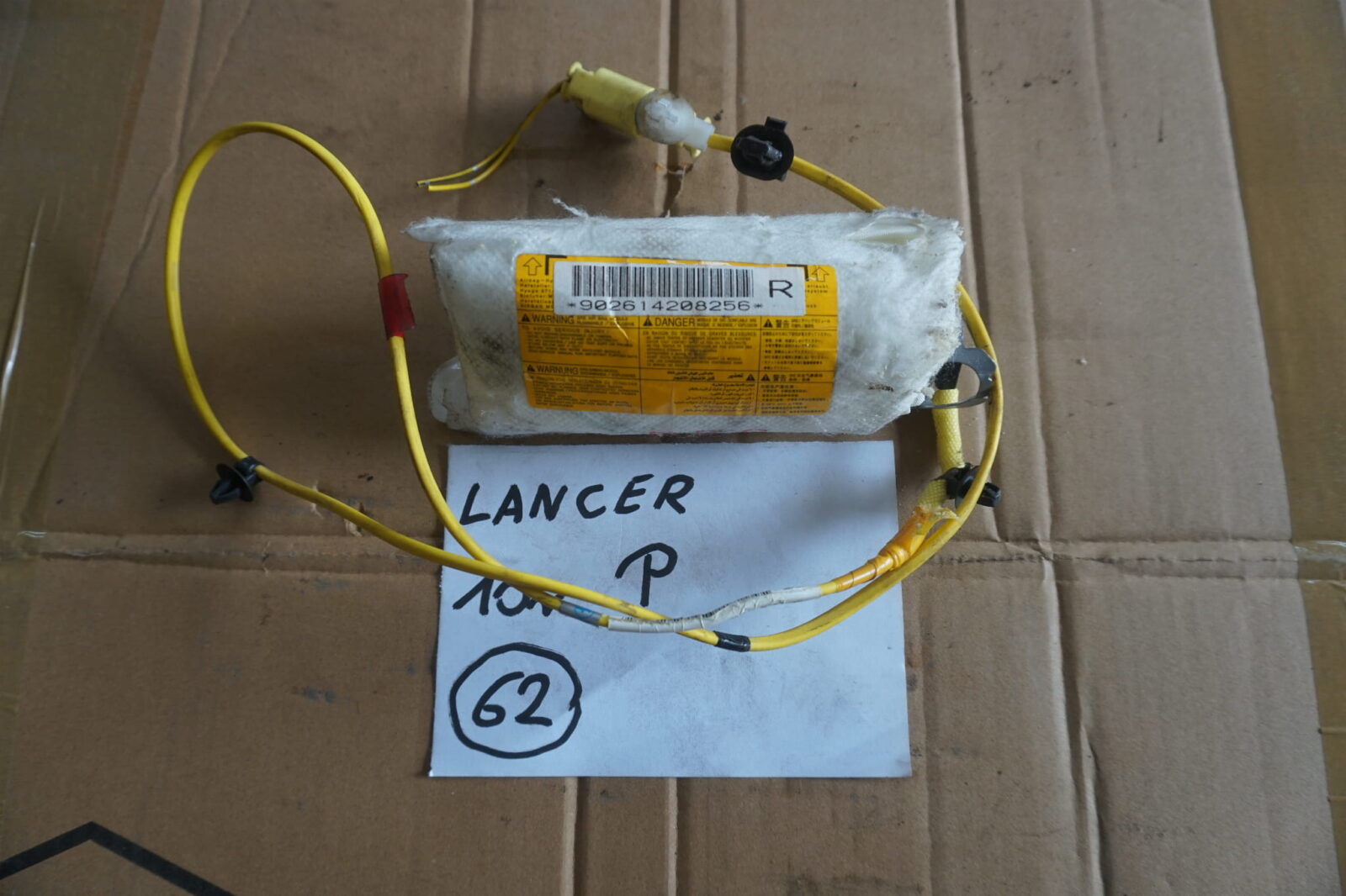 Mitsubishi Lancer VIII X 1.8b 4b10 PODUSZKA FOTELA PRAWA AIRBAG