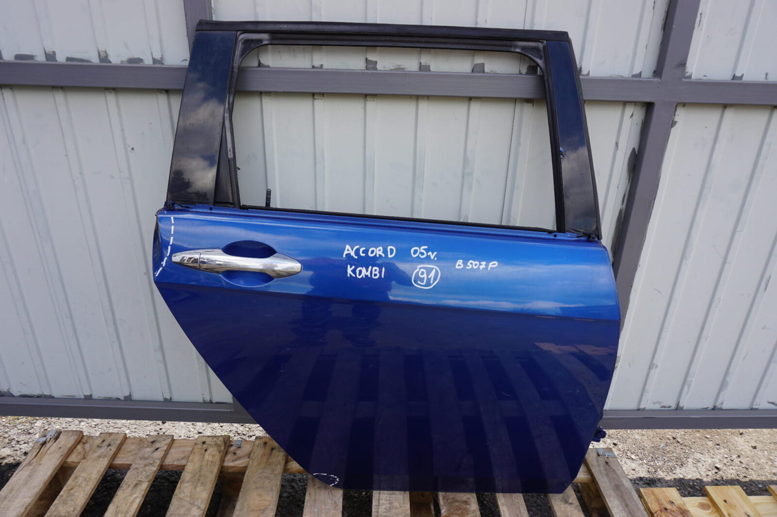 HONDA ACCORD VII KOMBI DRZWI TYLNE PRAWE B507P 2003-2007rok
