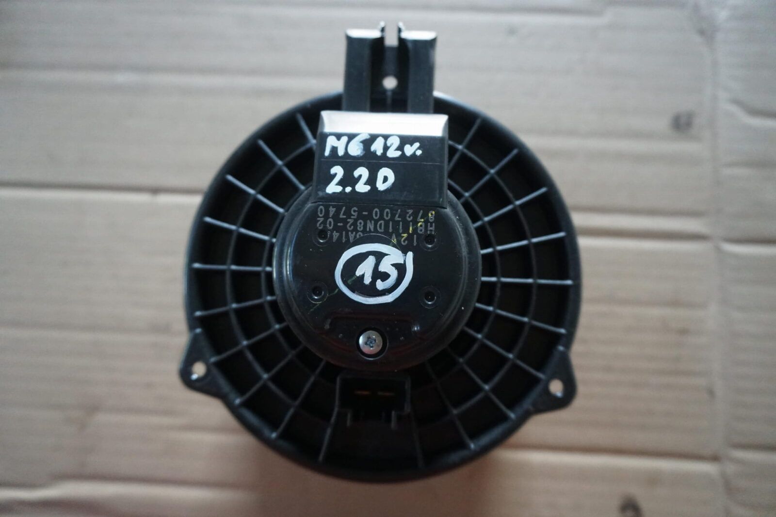 MAZDA 6 GJ WENTYLATOR NAGRZEWNICY 872700-5740 2015rok