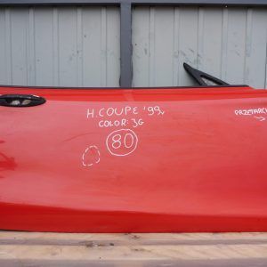 HYUNDAI COUPE I 1996-2001R DRZWI PRAWE PRZEDNIE CZERWONE 7600427030 ; 7600427040 ; 7600427031 (1)