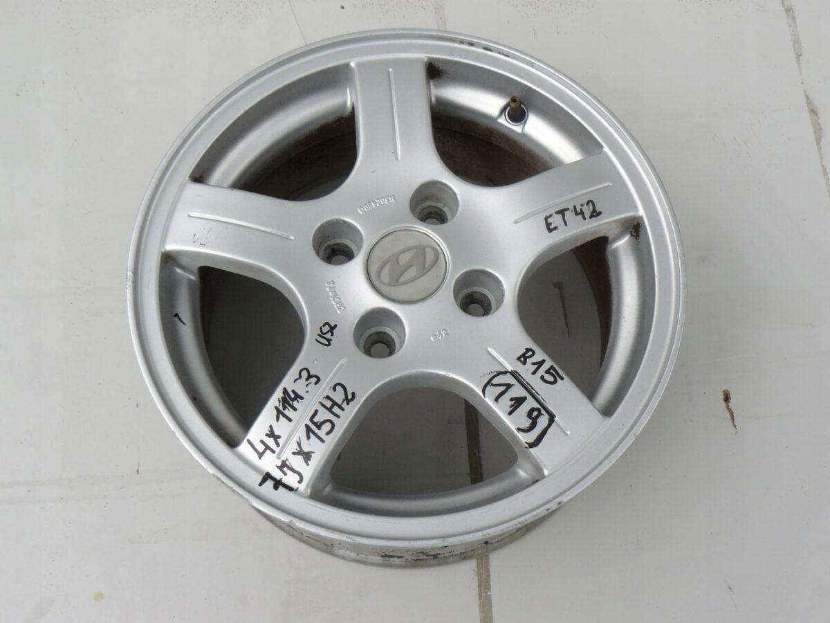 Hyundai Felga 7j X 15h2 Et42 4x114.3