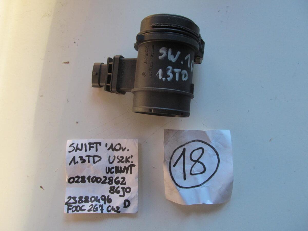Suzuki Swift III Mk6 1.3 Ddis 2010r Przepływomierz 0281002862