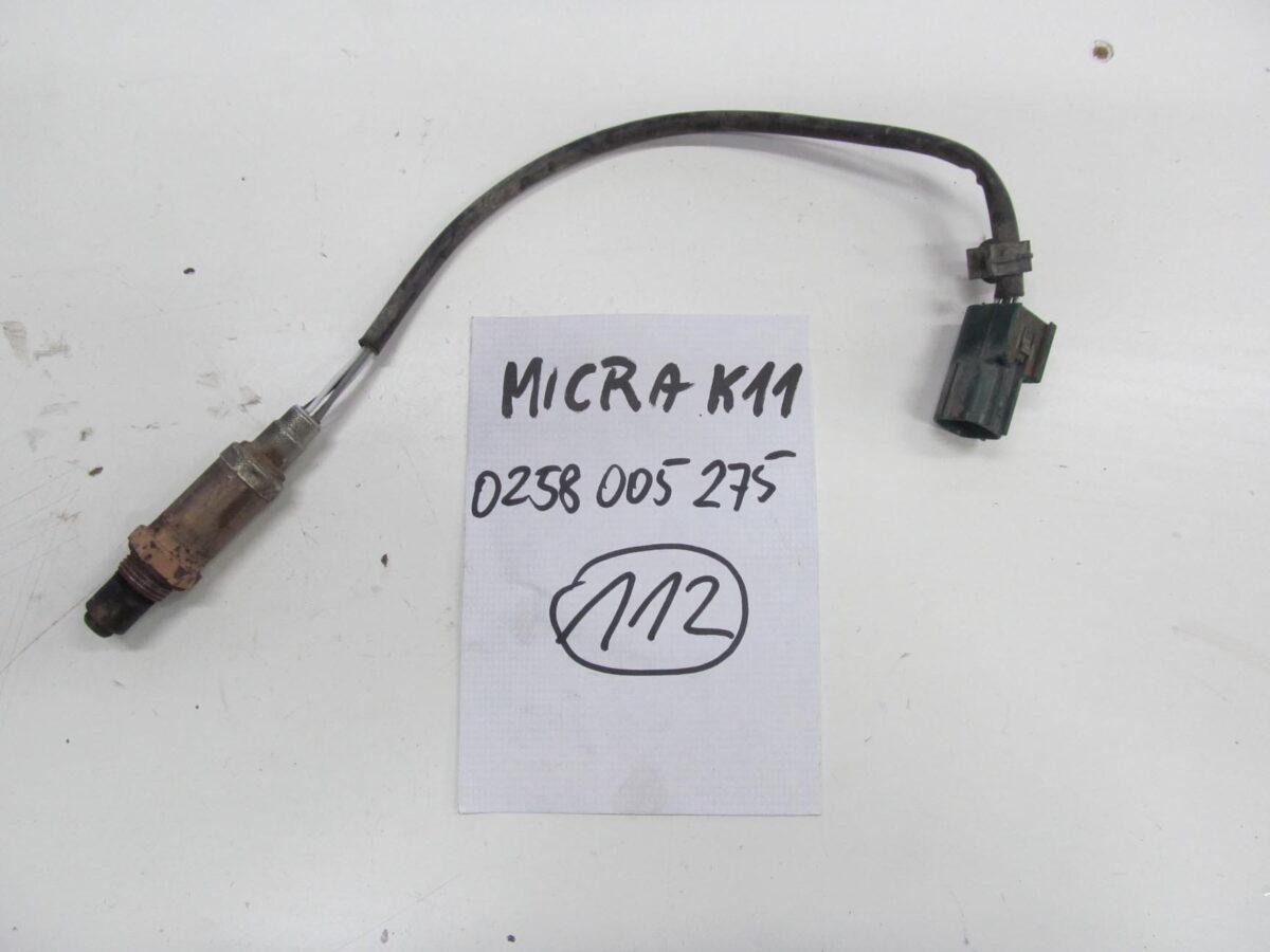 Nissan Micra K11 Sonda Lambda 0258 005 275