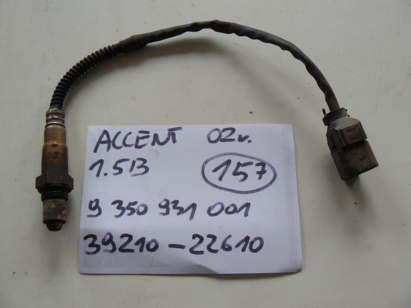 Hyundai Accent 02r 1.5b Sonda Lambda 39210-22610