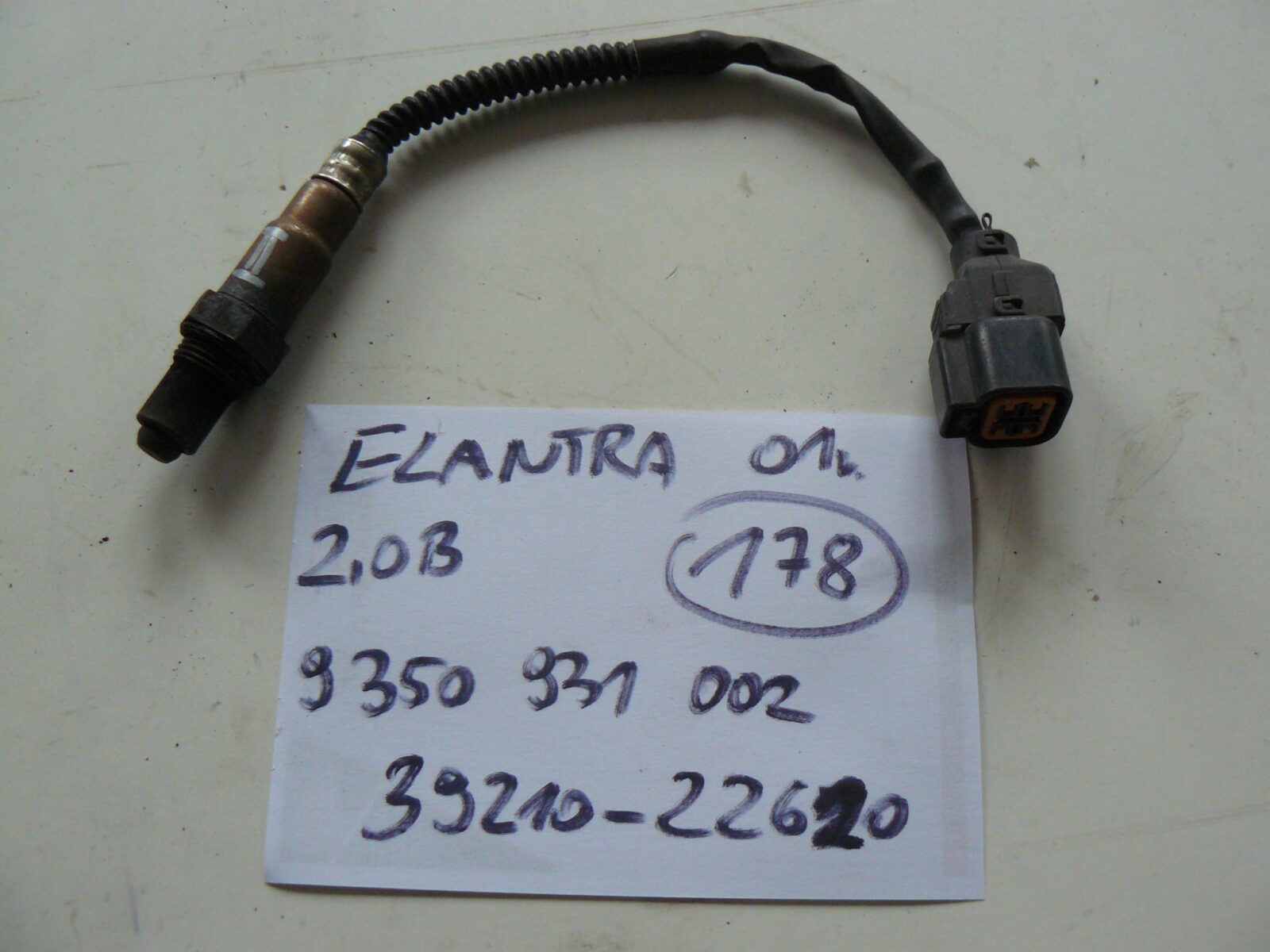 Hyundai Elantra 2.0b 2001r Sonda Lambda 39210-22620
