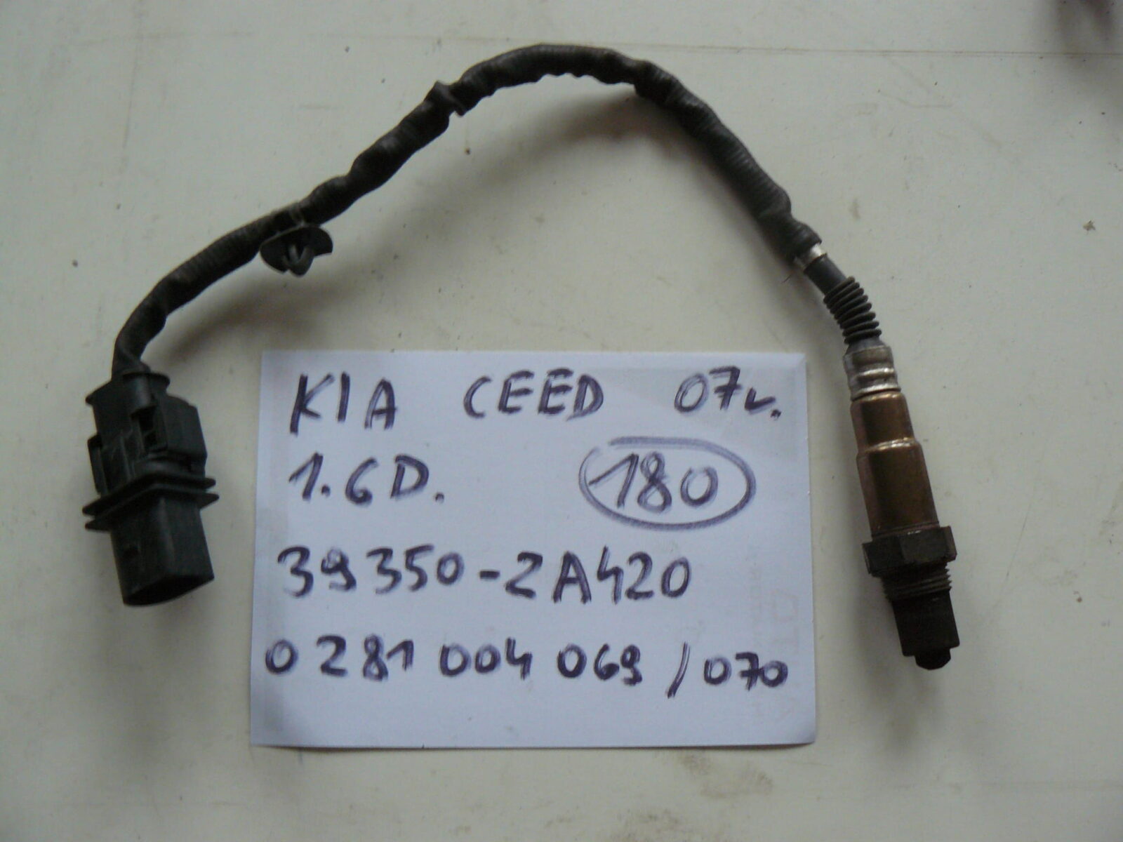 Kia Ceed 07r 1.6b Sonda Lambda 39350-2a420