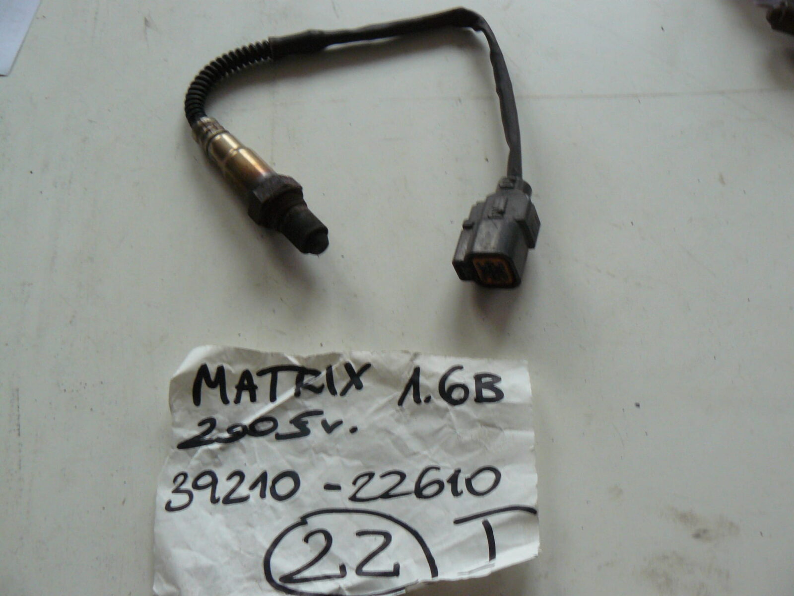 Hyundai MatrIX 1.6b 05r Sonda Lambda 39210-22610