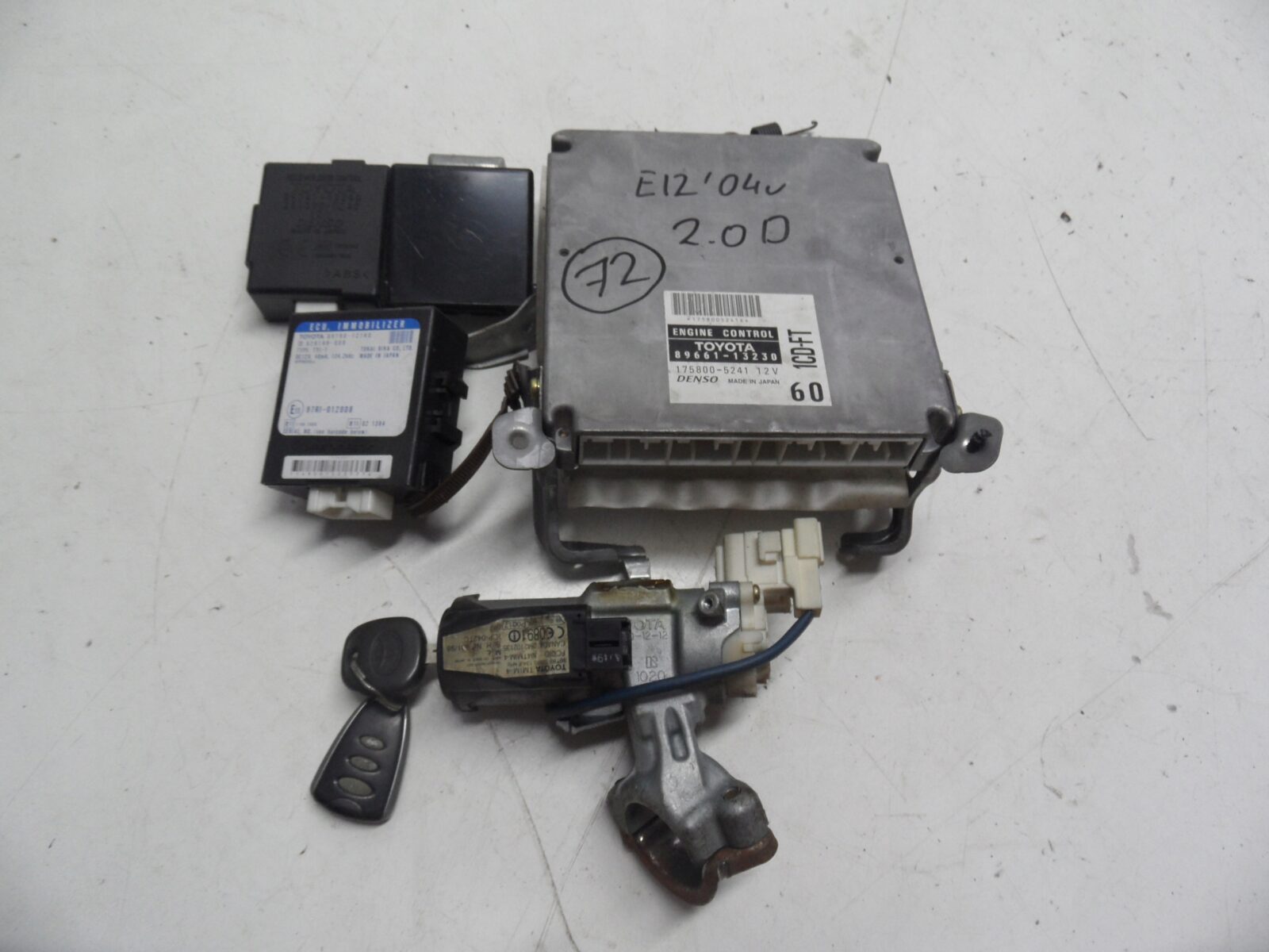 Toyota Corolla E12 Sterownik Silnika 89661-13230