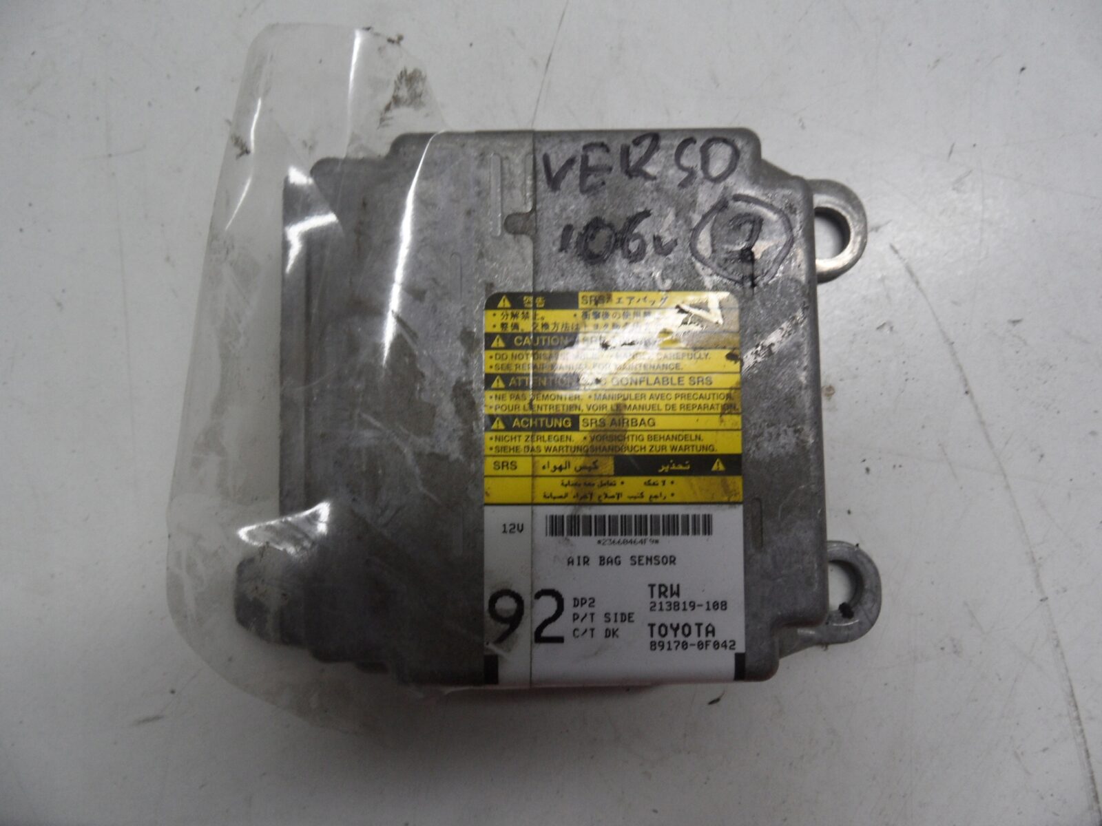 Toyota Corolla Verso Moduł Sterownik Poduszek 89170-0f042